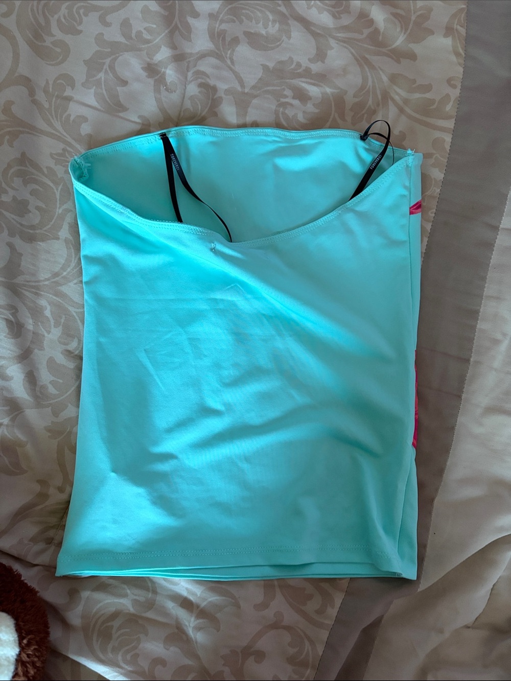 Forever 21 Turquoise tube top - Picture 3 of 3